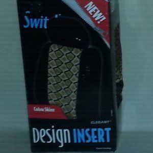ZIP SWITCH E370576 SEAT DESIGN INSERT, COBRA SKINZ